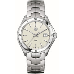 TAG Heuer LINK 40mm Silver Dial Steel Quartz Watch WAT1111.BA0950