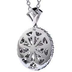 Hearts on Fire Small Convergence Diamond Pendant Necklace