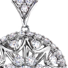 Hearts on Fire Small Convergence Diamond Pendant Necklace