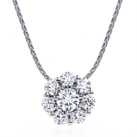 Hearts On Fire Beloved Diamond Pendant Necklace .55cts