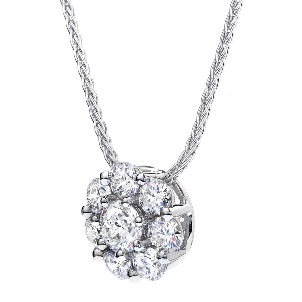 Hearts On Fire Beloved Diamond Pendant Necklace .55cts