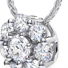 Hearts On Fire Beloved Diamond Pendant Necklace .55cts