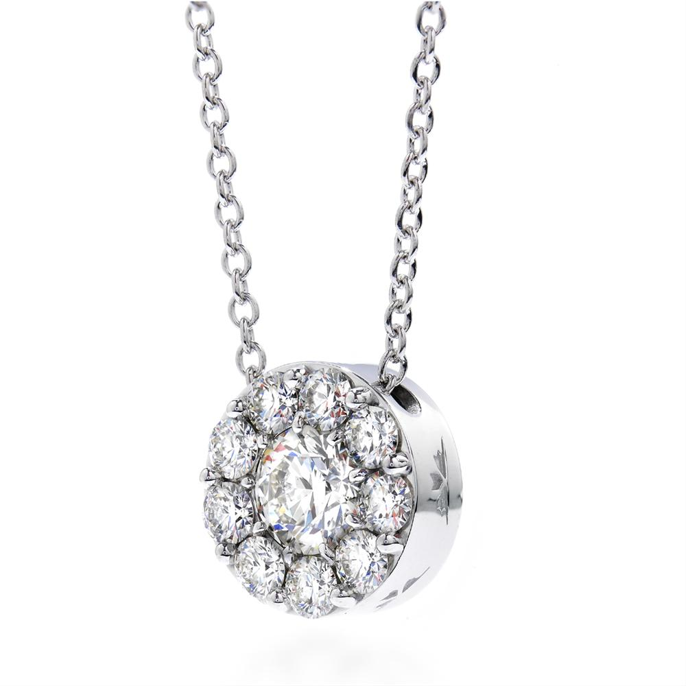 Hearts on Fire Fulfillment Diamond Pendant Necklace .70ct