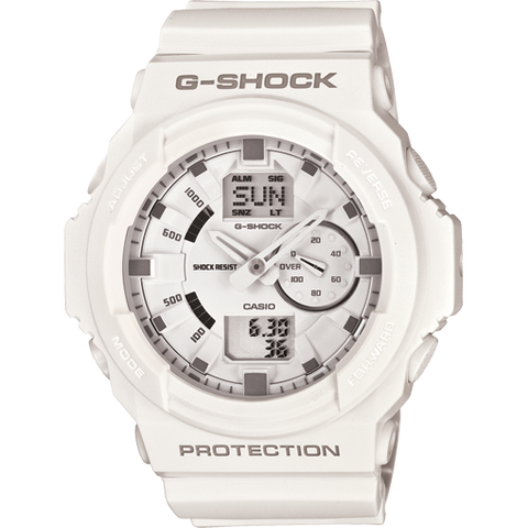 Casio G-Shock White Analog Digital Men's Tough Watch GA150-7A
