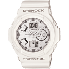 Casio G-Shock White Analog Digital Men's Tough Watch GA150-7A