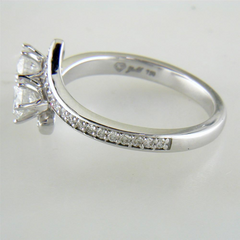 Forevermark "Ever Us" Two Stone Diamond Ring 18K