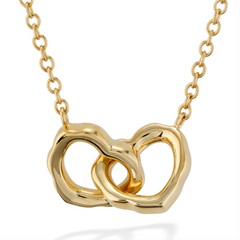 Hearts on Fire Lorelei Interlocking Heart Diamond Necklace Pendant