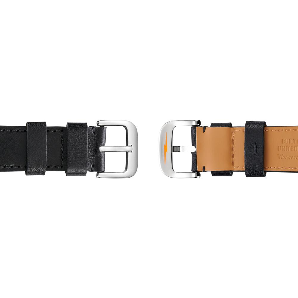 Shinola Runwell Black Dial Chronograph with Orange Accents 47mm Men's Watch S0100051