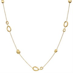 Marco Bicego Siviglia 18" Long 18K Yellow Gold Necklace CB1712-Y