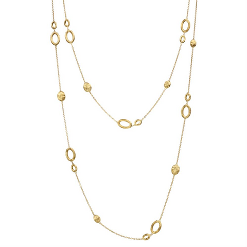 Marco Bicego Siviglia 48" Long 18K Yellow Gold Necklace CB1714-Y