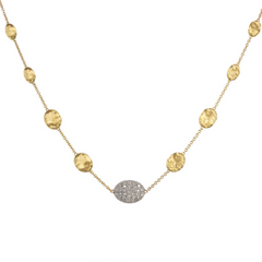 Marco Bicego Siviglia Single Strand Diamond Necklace 18" CB1730-B