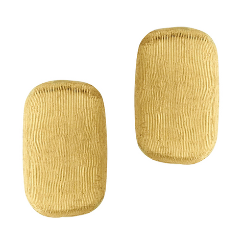 Marco Bicego Murano 18K Yellow Gold Rectangle Stud Earrings OB1222
