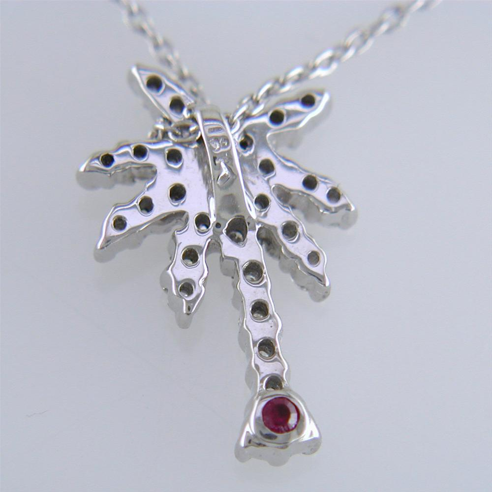 Roberto Coin TINY TREASURES DIAMOND PALM TREE NECKLACE Pendant