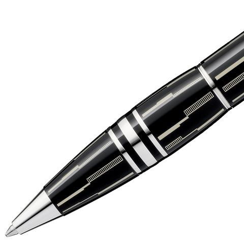 Montblanc StarWalker Black Mystery Ballpoint Pen 104227