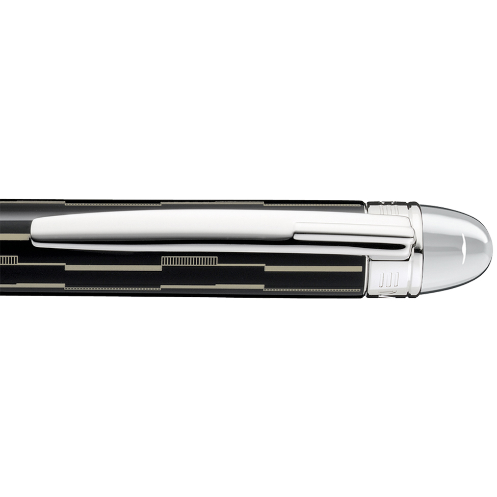 Montblanc StarWalker Black Mystery Ballpoint Pen 104227