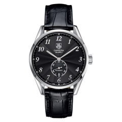 TAG Heuer Carrera Calibre 6 Heritage Automatic Black Watch 39mm WAS2110.FC6180
