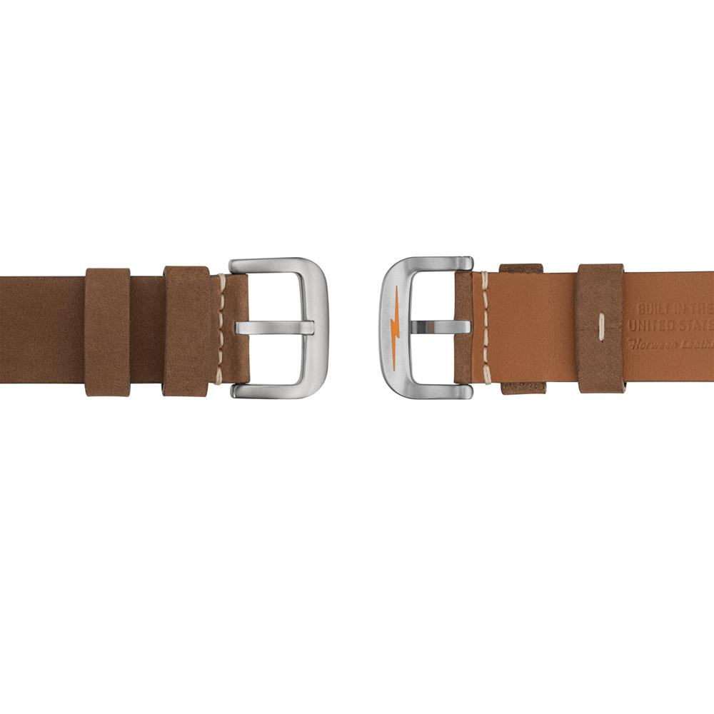 Shinola Brakeman 46mm Cream Dial Oatmeal Brown Leather Men's Watch S0110000152