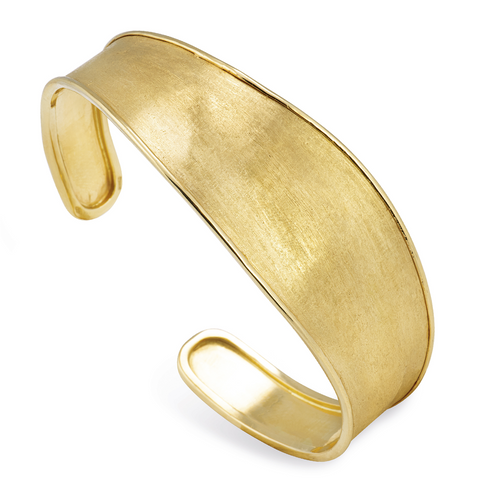Marco Bicego Lunaria Cuff Bracelet in 18K Yellow Gold SB65