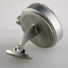 Jan Leslie Blue Sports Watch Lovers Stainless Steel Cufflinks