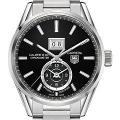  TAG Heuer Carrera Calibre 8 GMT and Grande Date Automatic Watch 41MM