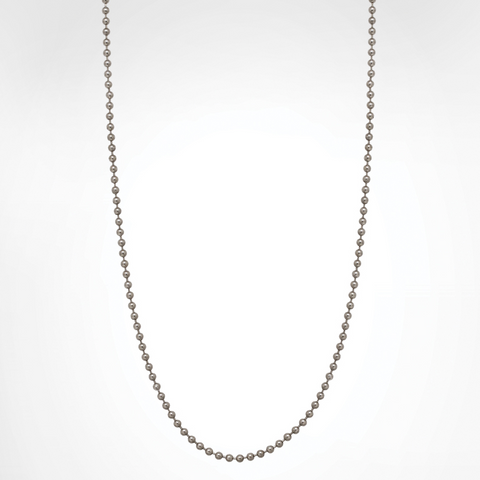 Heather Moore Sterling Silver 20" Ball Chain