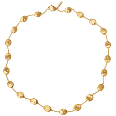 Marco Bicego Siviglia 18K Yellow Gold 16" Bead Necklace CB553Y