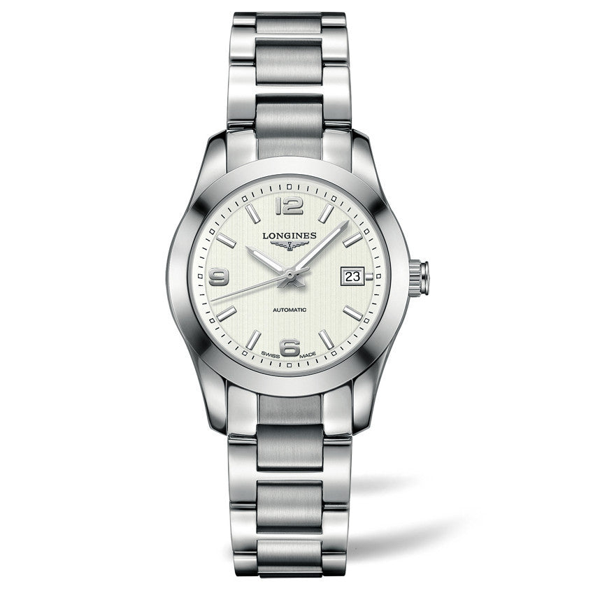 Longines Conquest Classic Automatic Silver Stainless Steel Watch 29MM L22854766