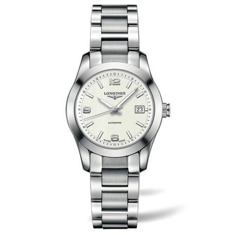 Longines Conquest Classic Automatic Silver Stainless Steel Watch 29MM L22854766
