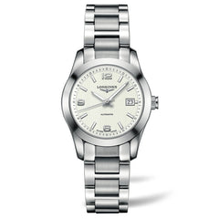 Longines Conquest Classic Automatic Silver Stainless Steel Watch 29MM L22854766
