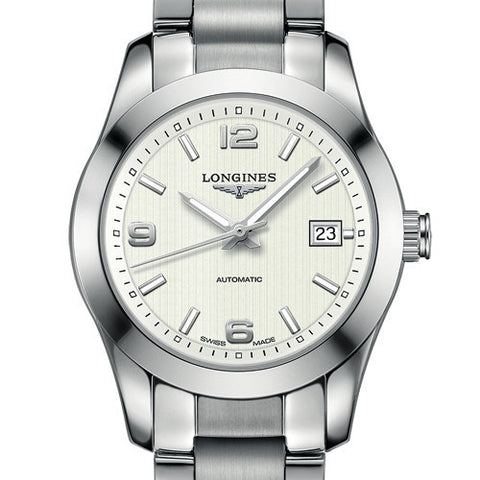 Longines Conquest Classic Automatic Silver Stainless Steel Watch 29MM L22854766