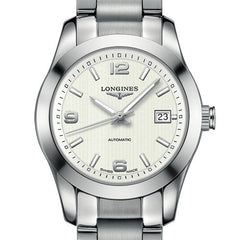 Longines Conquest Classic Automatic Silver Stainless Steel Watch 29MM L22854766