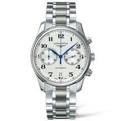 Longines Master Automatic Chronograph Silver Dial Stainless Steel 40MM L26294786