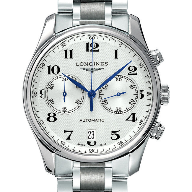 Longines Master Automatic Chronograph Silver Dial Stainless Steel 40MM L26294786