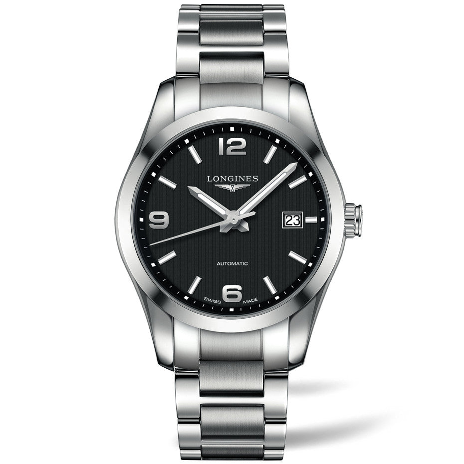Longines Conquest Classic Automatic Black Stainless Steel 40MM L27854566