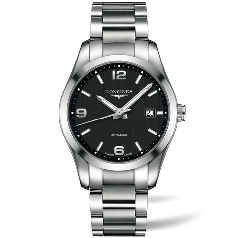 Longines Conquest Classic Automatic Black Stainless Steel 40MM L27854566