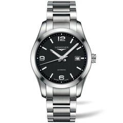 Longines Conquest Classic Automatic Black Stainless Steel 40MM L27854566