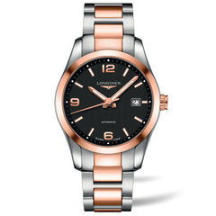 Longines Conquest Classic Stainless Steel/Gold Cap 200 Automatic Watch 40MM L27855567