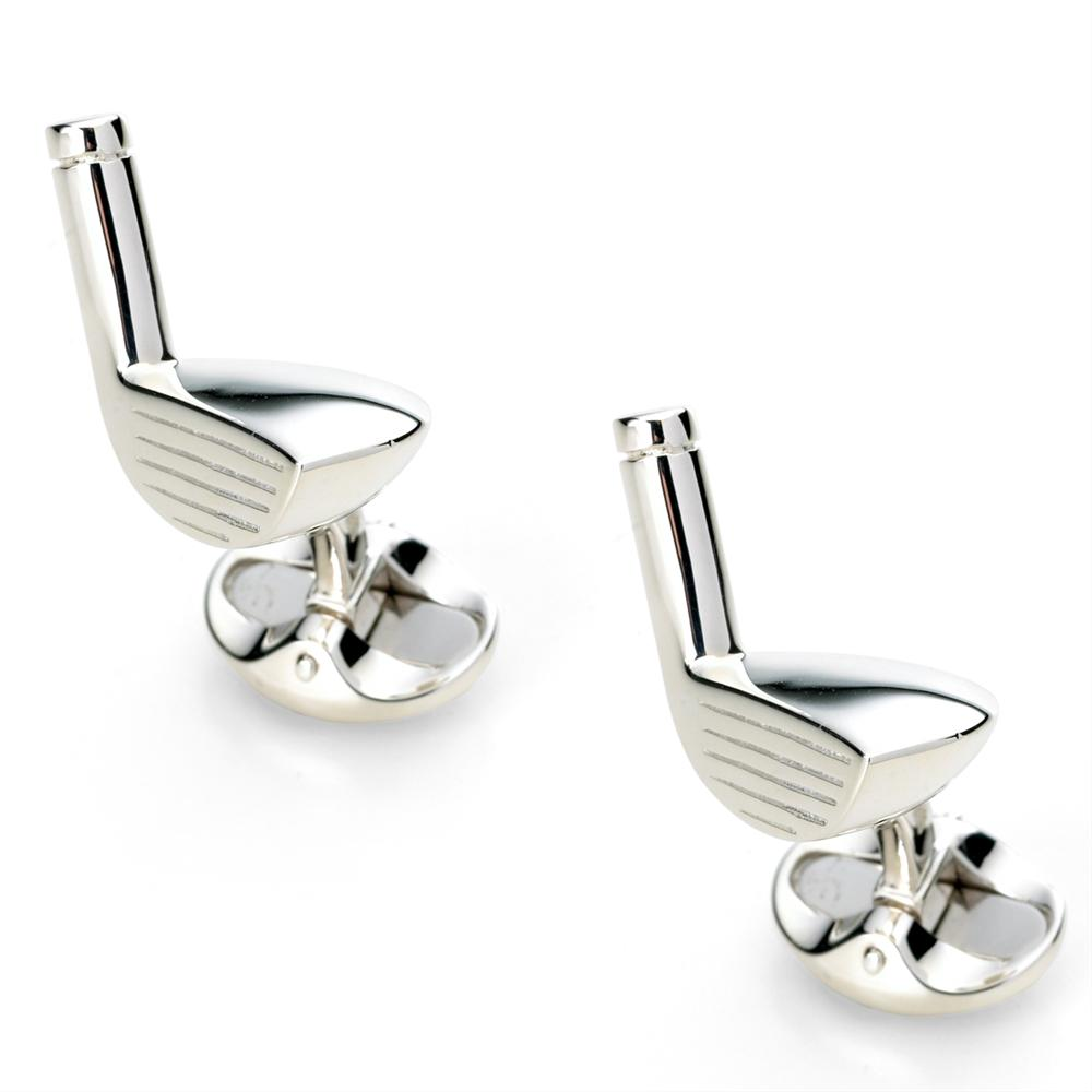 Deakin & Francis Golf Club Silver Cufflinks C0165X0001
