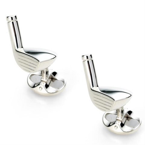 Deakin & Francis Golf Club Silver Cufflinks C0165X0001
