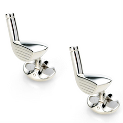 Deakin & Francis Golf Club Silver Cufflinks C0165X0001