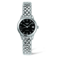 Longines Flagship Automatic Black Dial Stainless Steel Watch 26MM L42744526