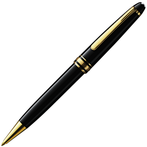 Montblanc Meisterstuck Classique Ballpoint Black & Gold Pen 10883
