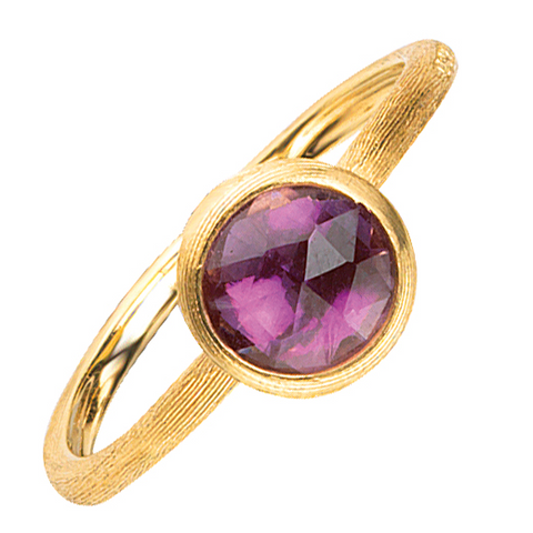 Marco Bicego Jaipur Amethyst 18K Yellow Gold Ring