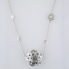 Pasquale Bruni Bon Ton 18K White Gold Diamond 36" Long Necklace