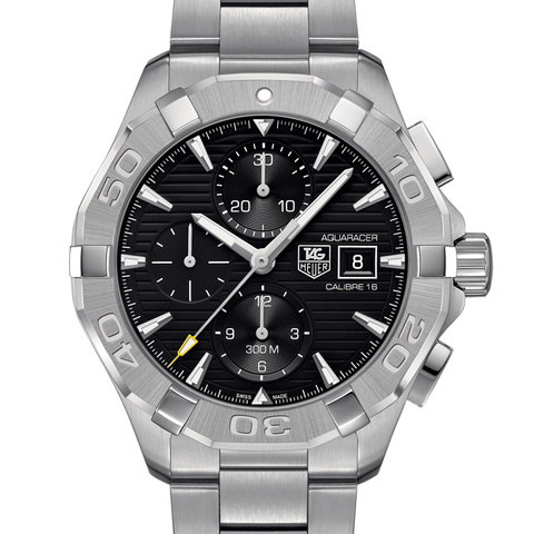 TAG Heuer Aquaracer 300M Calibre 16 Black Automatic Chronograph 43mm CAY2110.BA0927
