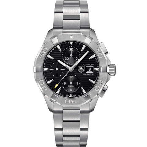 TAG Heuer Aquaracer 300M Calibre 16 Black Automatic Chronograph 43mm CAY2110.BA0927