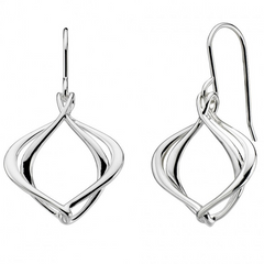 Kit Heath Alice Drops Dangle Sterling Silver Earrings 60019HP