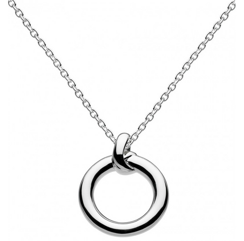 Kit Heath Sterling Silver Small Matilda Knot Necklace