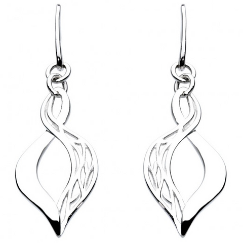 Kit Heath Sterling Silver Grace Earrings