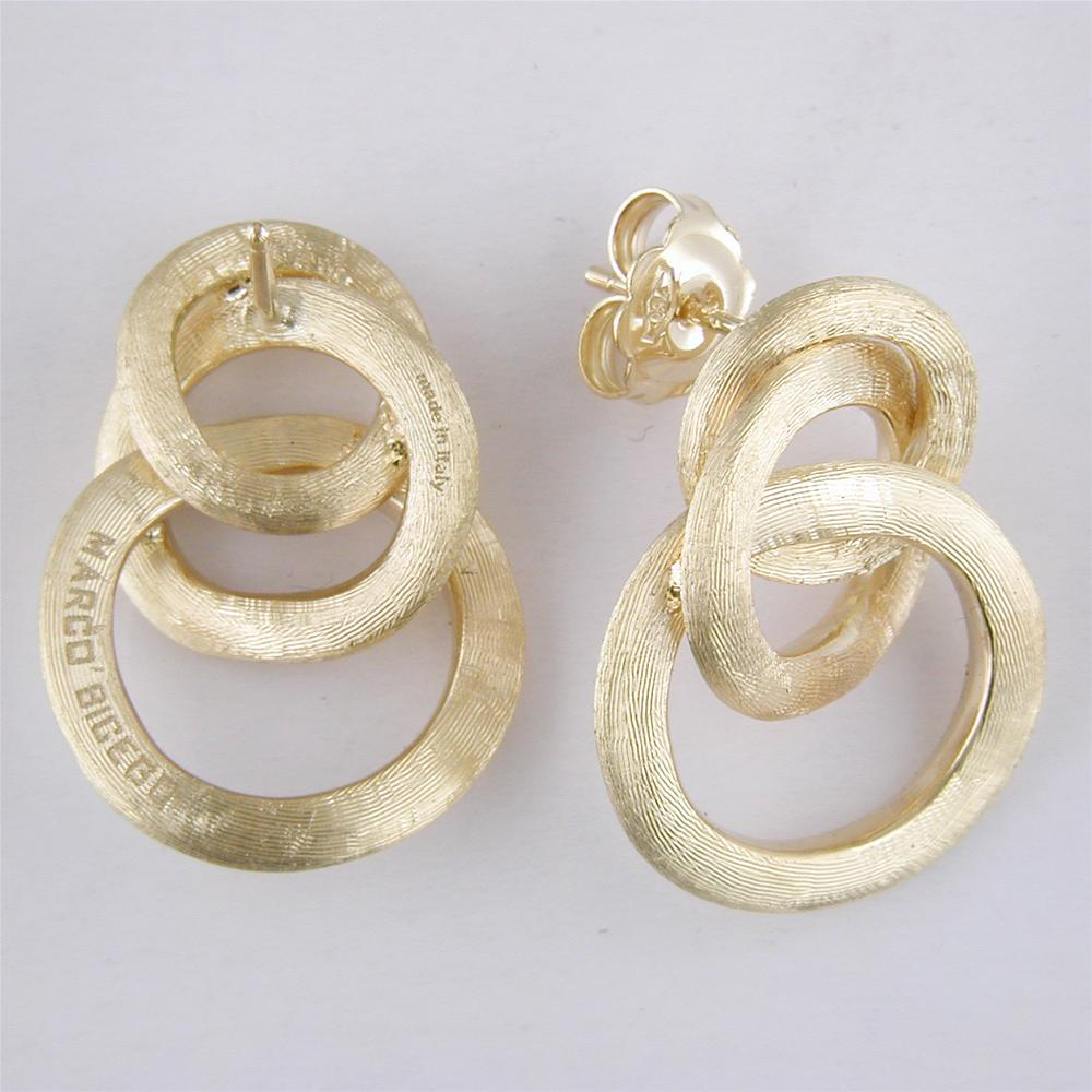 Marco Bicego 18K Yellow Gold Jaipur Dangle Earrings CB938Y